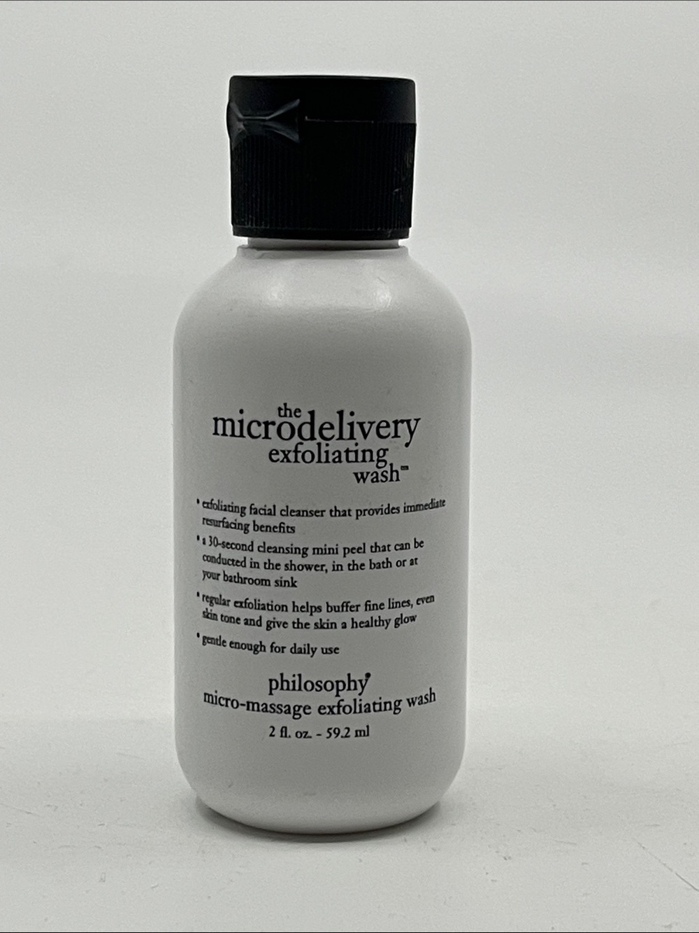 Philosophy Microdelivery Exfoliating Wash Facial Cleanser - 2 Oz. Travel Size